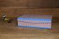 Preview: 49 / 5.000 Übersetzungsergebnisse Blue and red box for storage handmade in Germany
